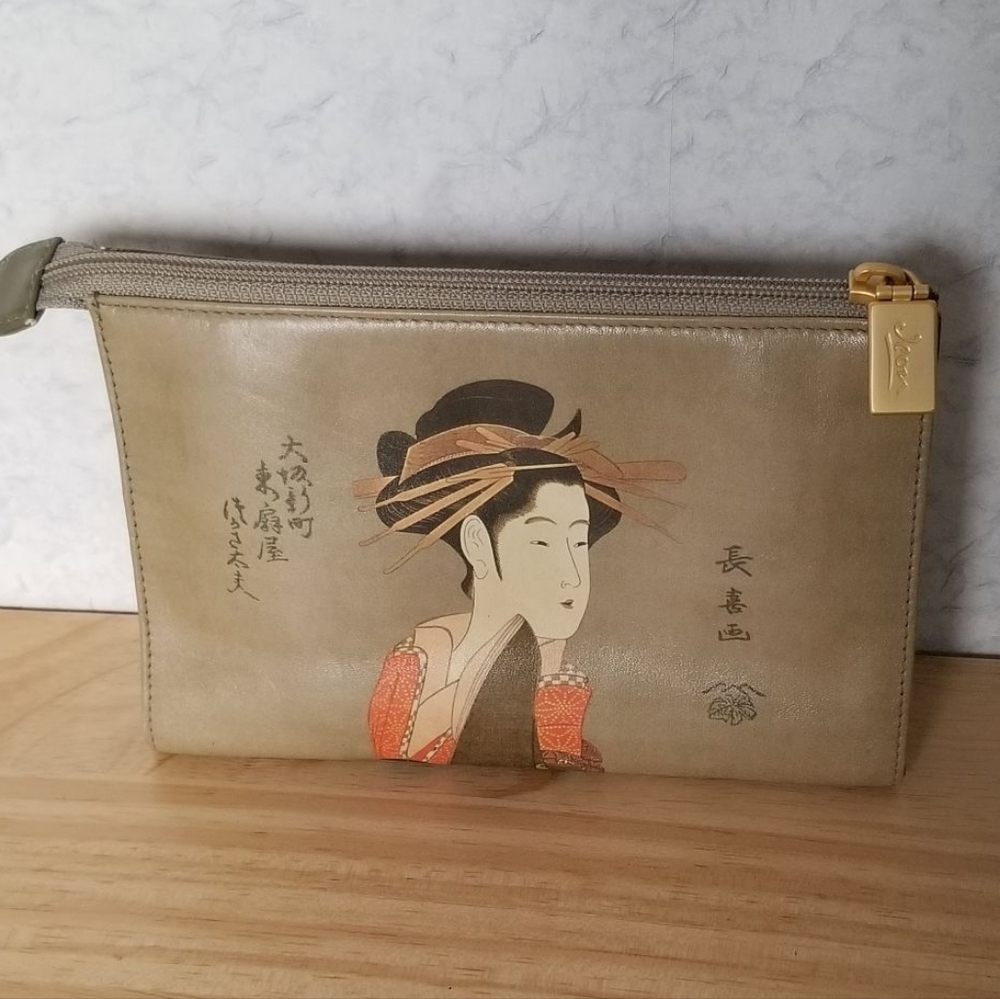 Elegant Japanese Art Clutch